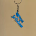 Porte-clé Papa Je t'aime - Beige & Bleu